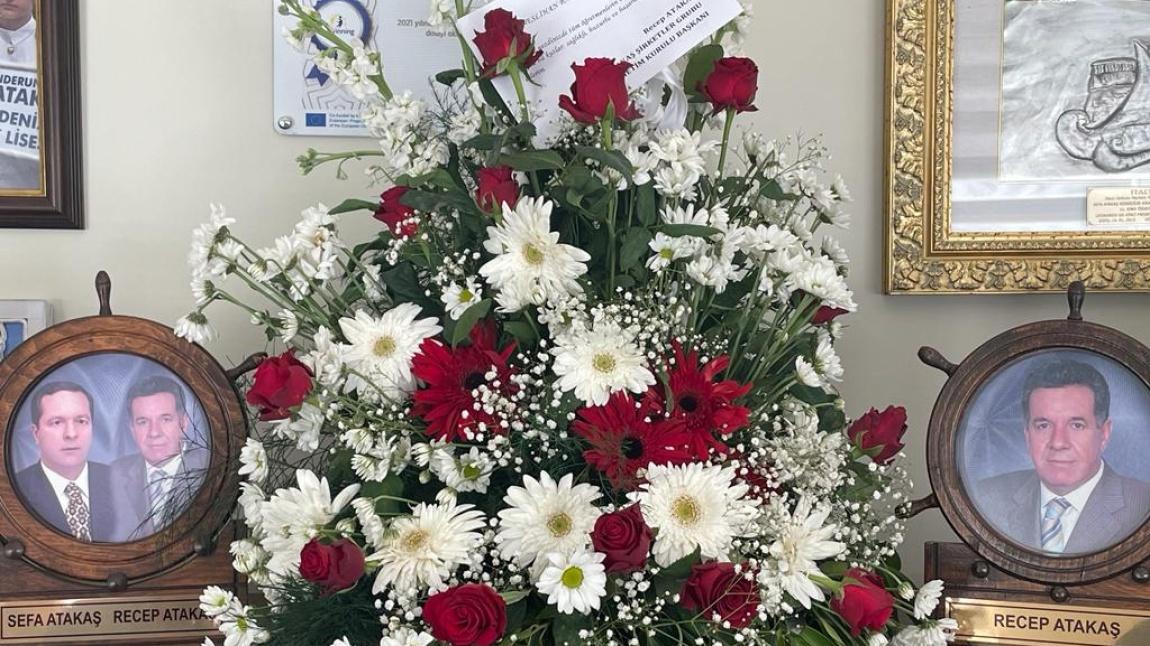 Sn.Recep ATAKAŞ'ın 24 Kasım öğretmenler günü kutlama çiçeği